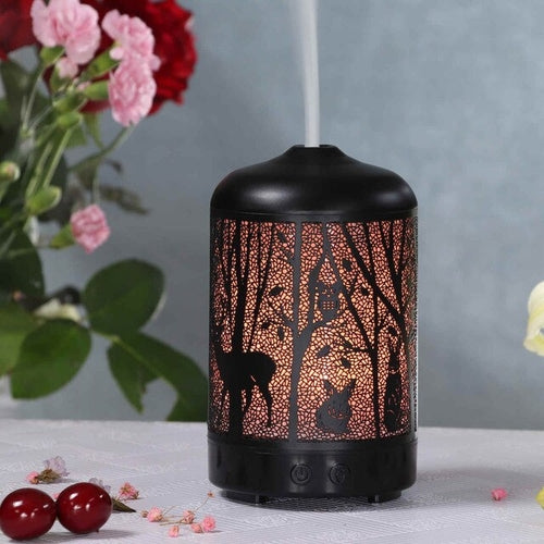 100ml Ultrasonic Air Humidifier Forest Deer Aroma